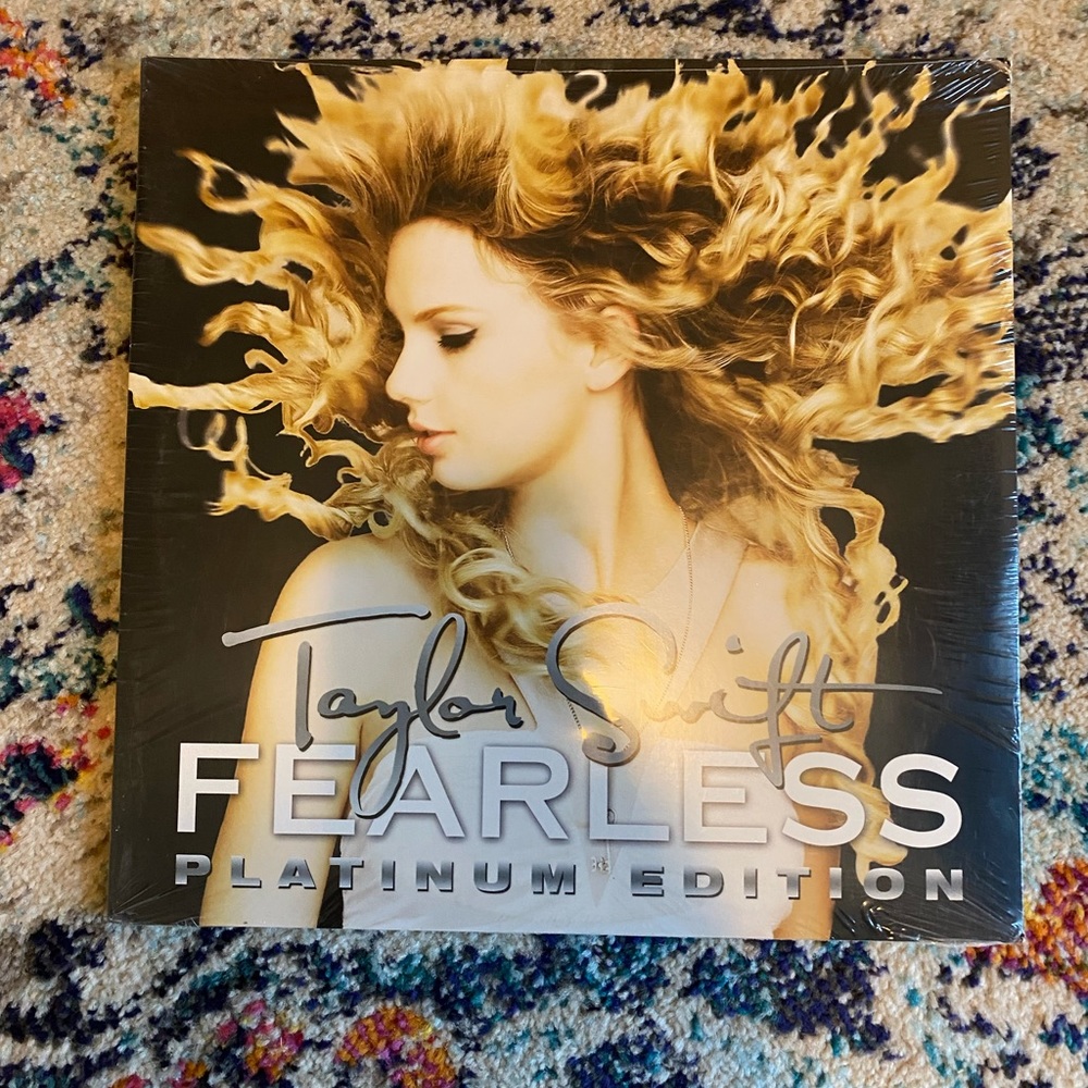 Taylor Swift Fearless Platinum Edition Vinyl Record